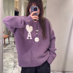 Ami Paris 专柜款热促❣️封面羊毛针织€371 围巾€196