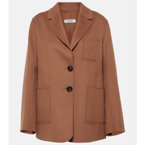S Max Mara羊毛短大衣