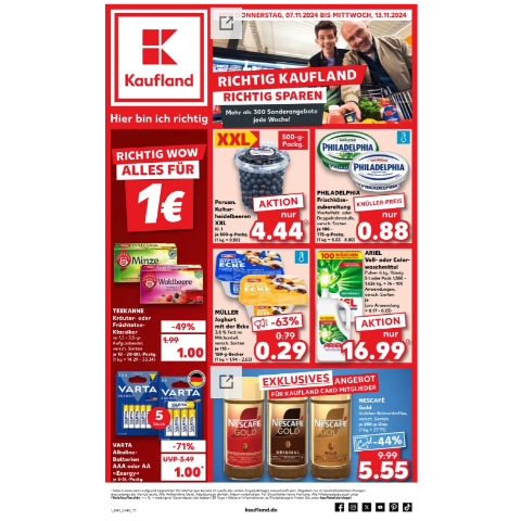 Kaufland 本周特惠 01.08 - 07.08