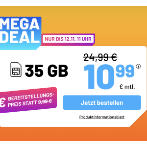 仅立省336欧！📱每月35GB 包月上网+免费电话/短信