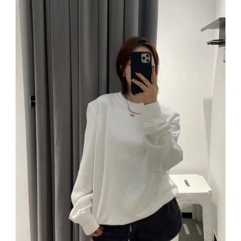 Diesel基础款卫衣