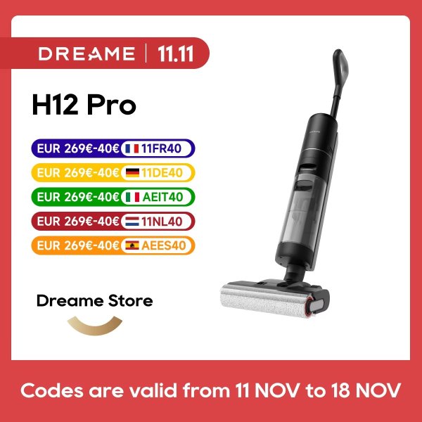 Dreame H12 PRO 干湿两用洗地机