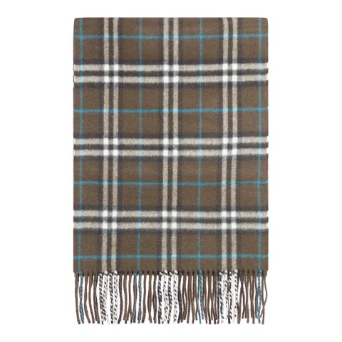 Burberry格纹羊毛围巾