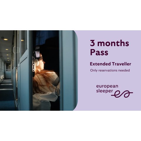 三个月通票The European Sleeper Pass
