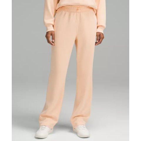 Lululemon蜜桃色Softstreme 休闲裤
