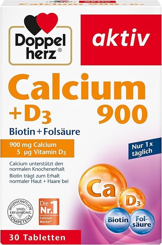 Calcium 900 + D3 + Biotin 钙片