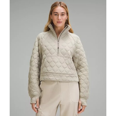 Scuba菱格加厚卫衣