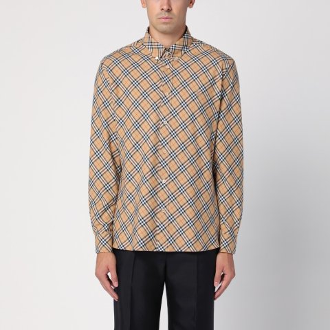 Burberry格纹衬衫