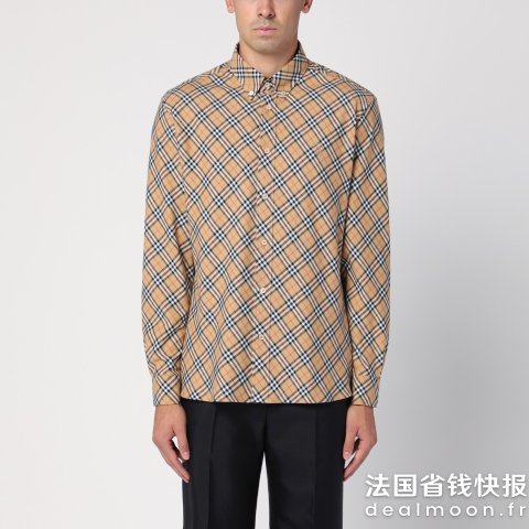 Burberry格纹衬衫