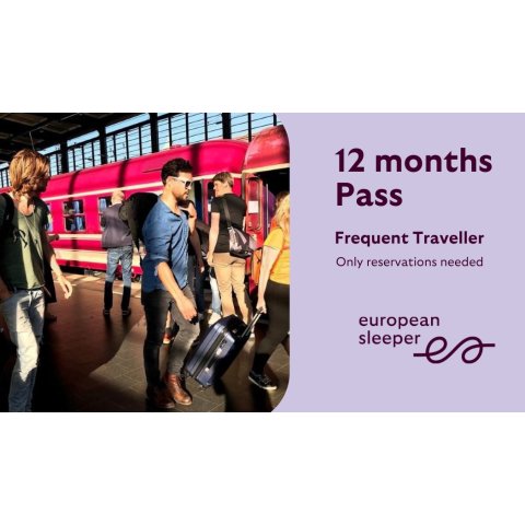 十二个月通票The European Sleeper Pass