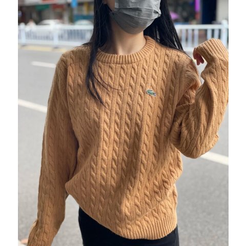 Lacoste媲美小马！！麻花毛衣