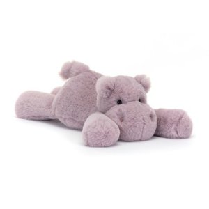 Jellycat宝宝 你是薰衣草色诶Smudge Hippo 小河马