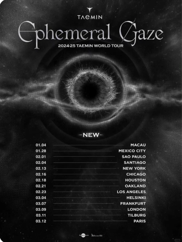 李泰民世界巡演《Ephemeral Gaze》