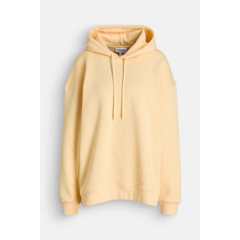 Ganni奶黄色卫衣