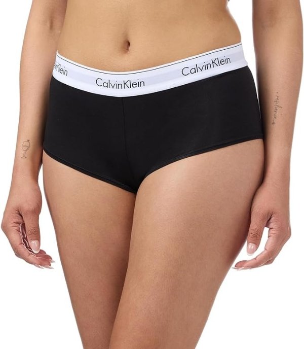 Calvin Klein 女士纯棉logo内裤