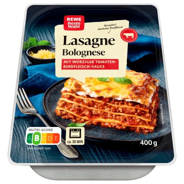 Lasagne Bolognese 400g