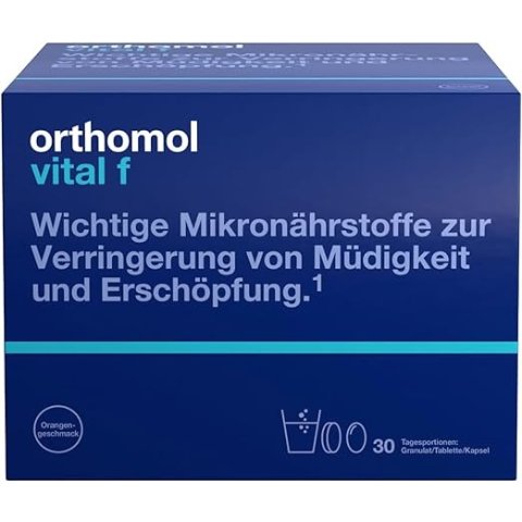 orthomol补充身体活力天花板Vital F片剂