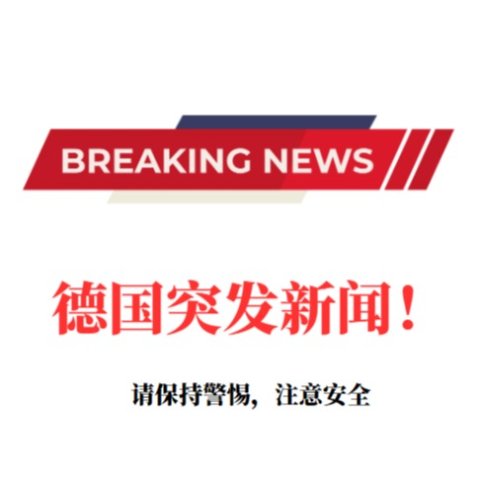 11死80伤！肇事司机已被逮捕突发新闻‼️马格德堡圣诞市场 严重事故 大家注意安全！