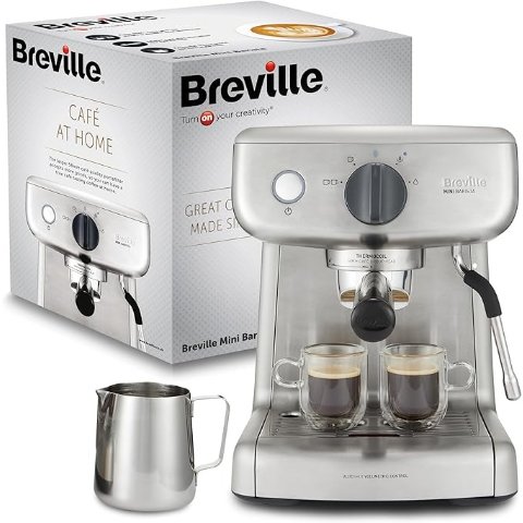 BrevilleVCF125X Mini Barista,咖啡机