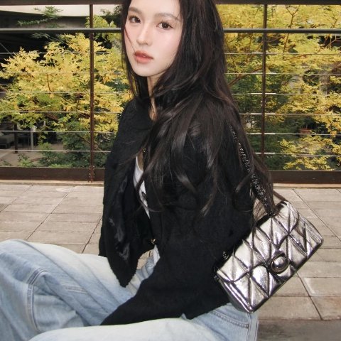 CoachTabby 26亮面斜挎包