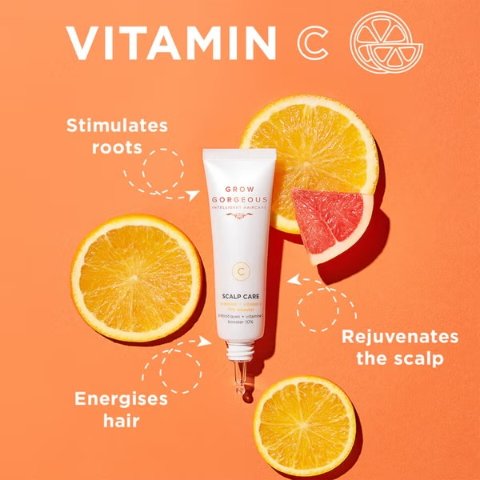 Grow Gorgeous强韧发丝、减少掉发VC 小白管精华