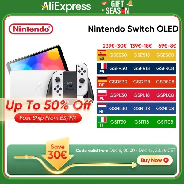 Nintendo OLED 游戏机