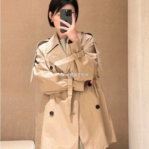 Burberry解救亚洲人身高的短款。。短款风衣