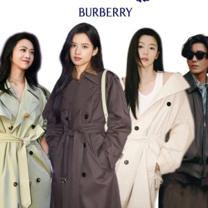 Burberry 老钱穿搭超低价 全智贤围巾€336 大童风衣€763