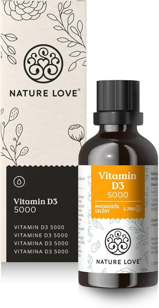 NATURE LOVE® Vitamin D3 5000 补充剂