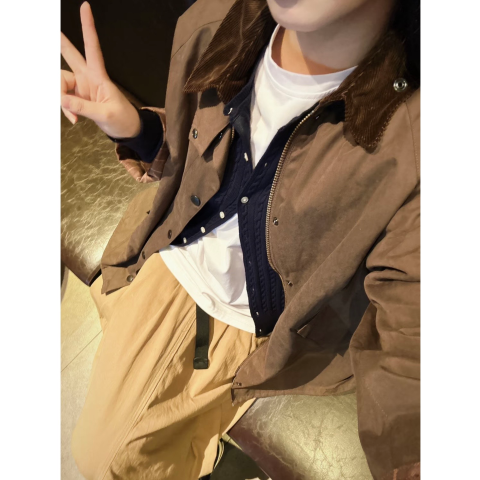 Barbour心心念念的！终于6折回归了！深棕色超美油蜡皮夹克衫