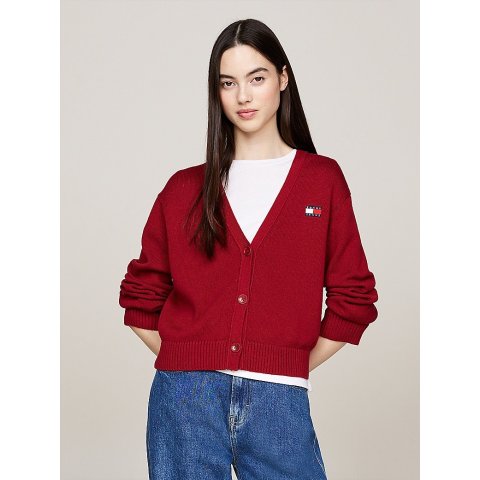 Tommy Hilfiger新年红！针织开衫