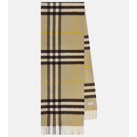 Burberry羊绒围巾
