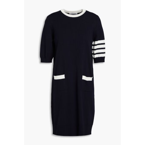 Thom Browne四道杠针织裙