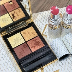 YSL Beauty罕见限量加入折扣！金色蕾丝太美啦圣诞节限量眼影盘 Harmony