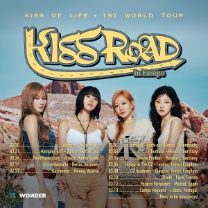 Kiss of life 2025 欧洲巡演开票！德国慕尼黑/汉堡开唱 €80起！