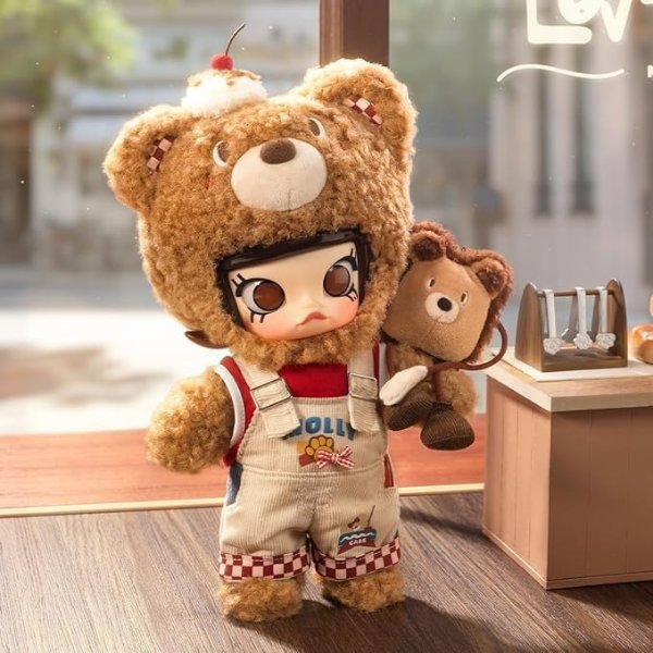 POP MART Molly Bear Bread Action 