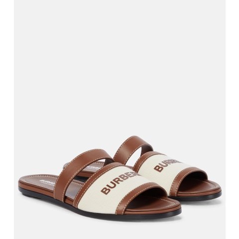 Burberrylogo拖鞋