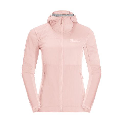 Jack Wolfskin樱花色冲锋衣