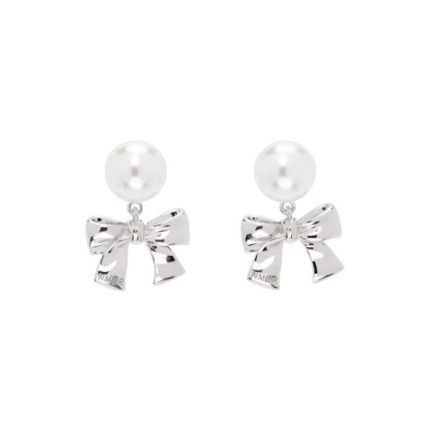 银色 & 白色 #9118 耳坠