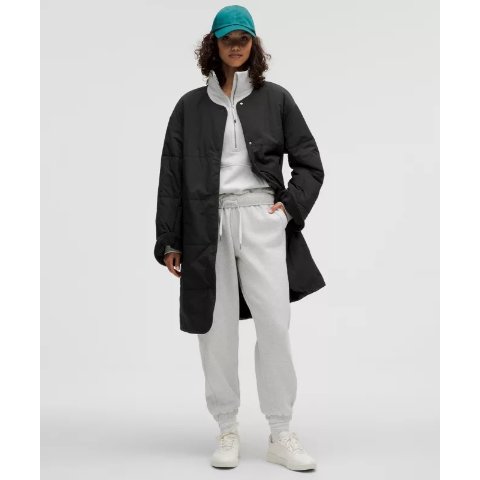 LululemonLanger isolierter羽绒服