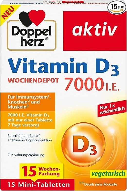 Vitamin D3 补充剂