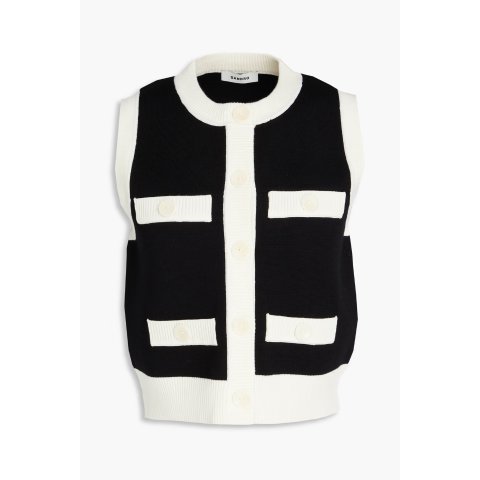 Sandro针织背心