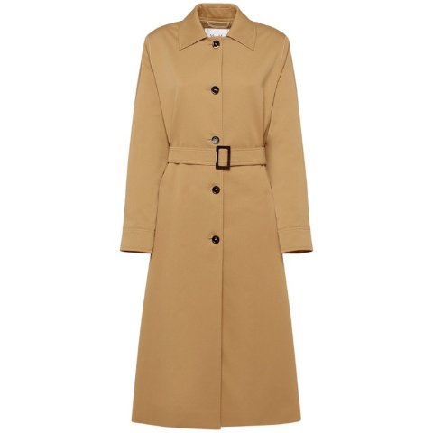 Max Mara长款系带风衣