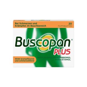 Buscopan Plus 止腹痛药 适用于急性腹痛/腹痉挛/痛经