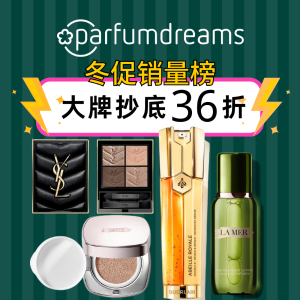 Parfumdreams 销量榜🔥Lamer 养肤气垫€83 送替换芯！