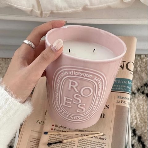 Diptyque玫瑰香薰蜡烛 600g