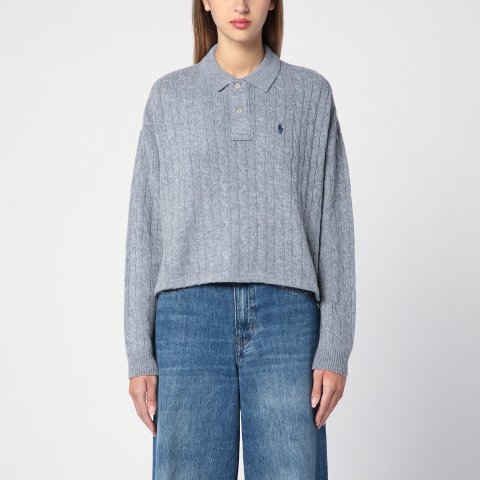 Polo Ralph Lauren又降价羊绒羊毛麻花毛衣