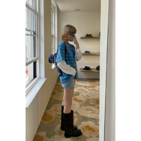 Acne Studios假两件T恤