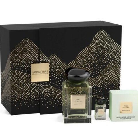 Giorgio Armani100ml+Q香+香皂 总价值€320玉龙茶香100ml礼盒