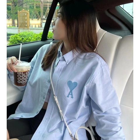 Ami类似款 S有长袖衬衫